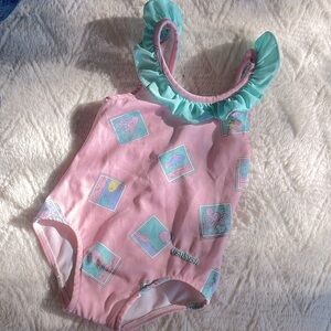 Vintage Osh Kosh Pink Swimsuit